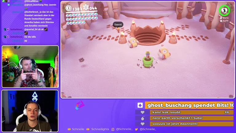 Schneile und Dävid out of Kontext