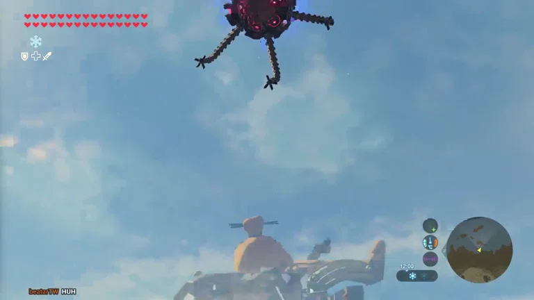 Wächter in der Luft abgesoffen