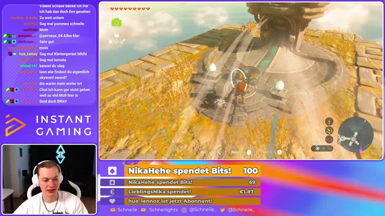 Schneile verliert sein loot