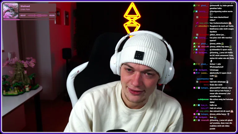 Paar Reactions am Abend