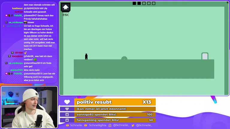 Schneile ist tiefenentspannt