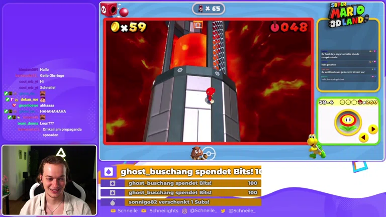 Reaktion auf Omkaii x Schneile