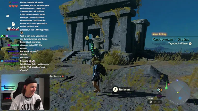 Ich bin der größte deutschsprachige Zeldastreamer