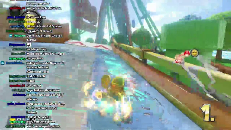 DER ERSTE SCHNEILE-STREAM POG