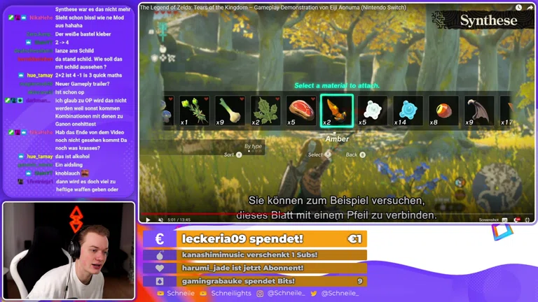 NEUES ZELDA TEARS OF THE KINGDOM FOOTAGE