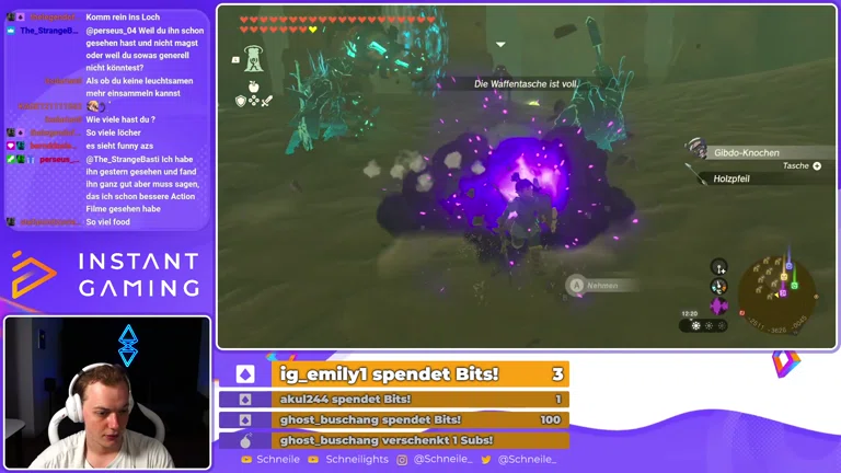 Untergrund, Wüste und Koga-Quest beenden!