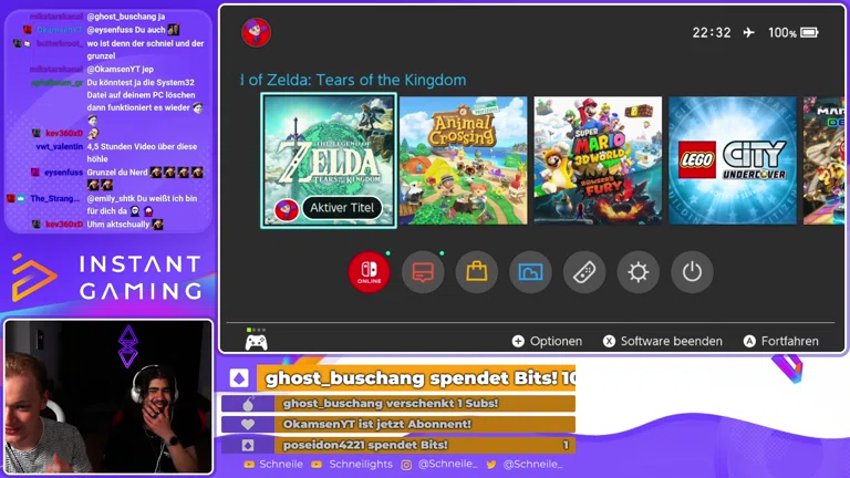 Reactions & TotK 100% mit meinem Cutter @grunzel_
