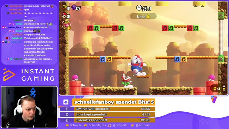 Mario Wonder nur mit Jet-Antrieb durchspielen (1/2)