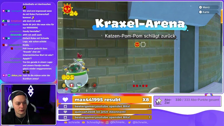 Bowser's Fury, aber der Boden ist Lava!