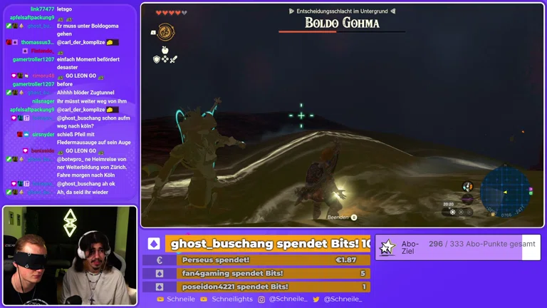 TotK BLIND durchspielen Finale (absoluter Rage)