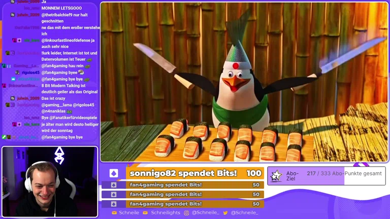 Reaction-Abend mit Mr. Schniel