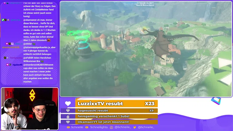 Reactions mit @grunzel_ POGGERS