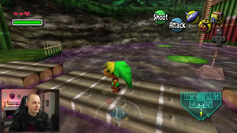 Mein erstes Mal Zelda Majora's Mask!